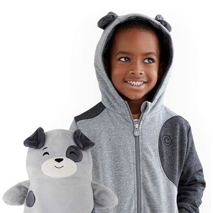 Cubcoats Pimm the Pup zip up hoodie size 3